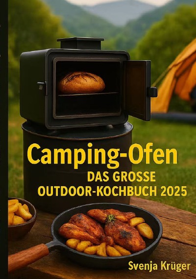 'Cover von Camping-Ofen – DasgroßeOutdoor-Kochbuch 2025'-Cover