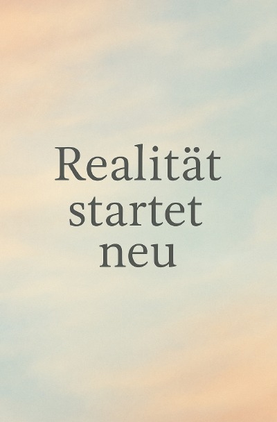 'Cover von Realität startet neu'-Cover