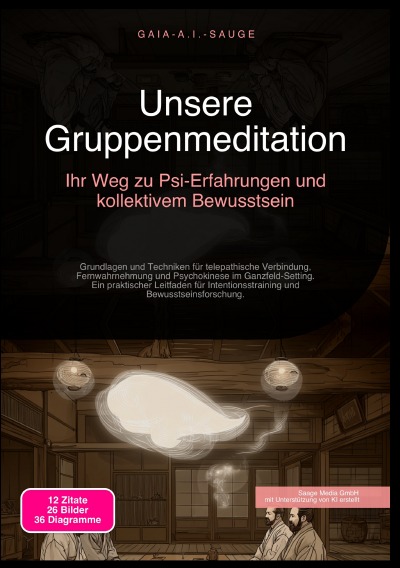 'Cover von Unsere Gruppenmeditation: Ihr Weg zu Psi-Erfahrungen und kollektivem Bewusstsein'-Cover