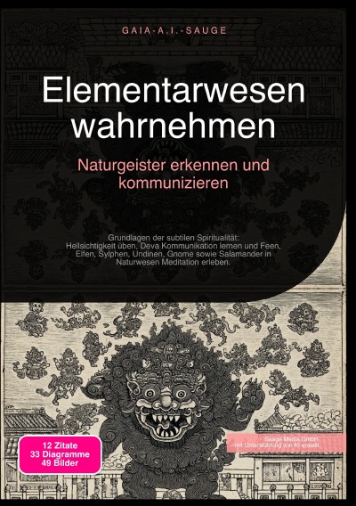 'Cover von Elementarwesen wahrnehmen: Naturgeister erkennen und kommunizieren'-Cover
