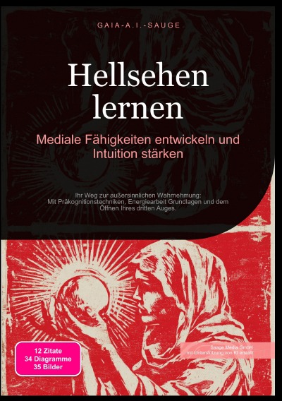 'Cover von Hellsehen lernen: Mediale Fähigkeiten entwickeln und Intuition stärken'-Cover