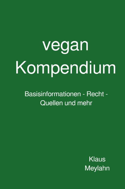 'Cover von vegan Kompendium'-Cover
