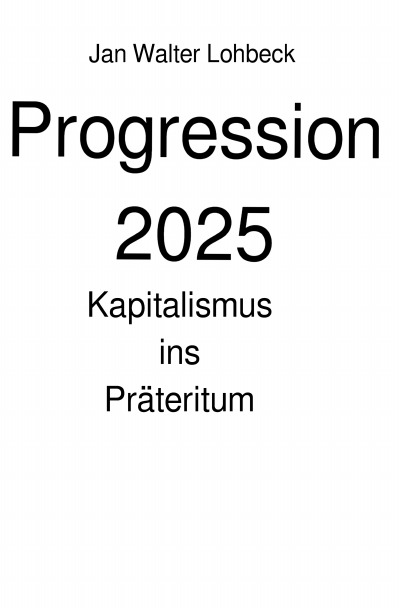 'Cover von Progression 2025'-Cover