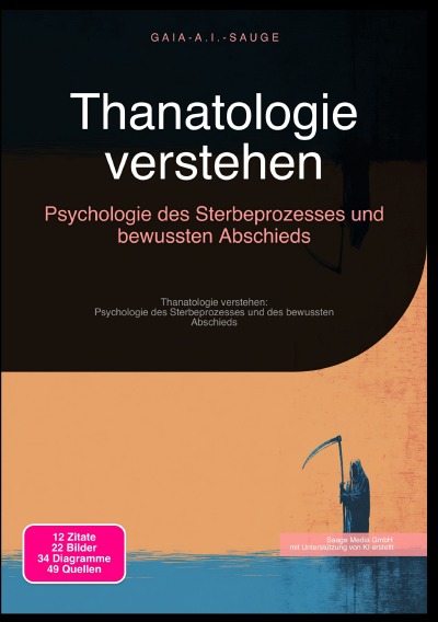 'Cover von Thanatologie verstehen: Psychologie des Sterbeprozesses und bewussten Abschieds'-Cover