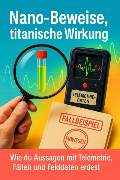 'Cover von Nano-Beweise, titanische Wirkung'-Cover