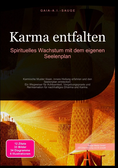 'Cover von Karma entfalten: Spirituelles Wachstum mit dem eigenen Seelenplan'-Cover