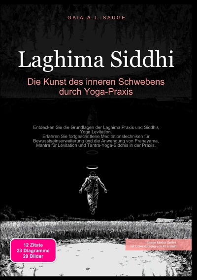 'Cover von Laghima Siddhi: Die Kunst des inneren Schwebens durch Yoga-Praxis'-Cover