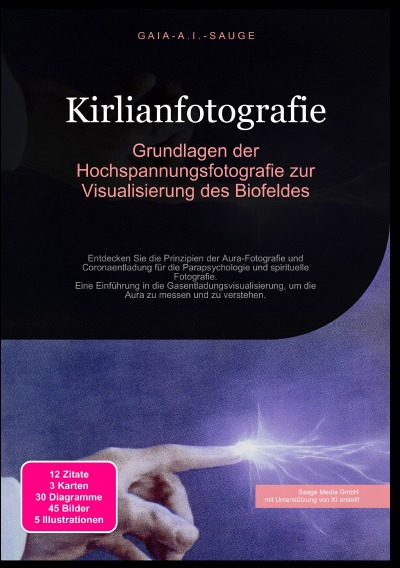 'Cover von Kirlianfotografie: Grundlagen der Hochspannungsfotografie zur Visualisierung des Biofeldes'-Cover