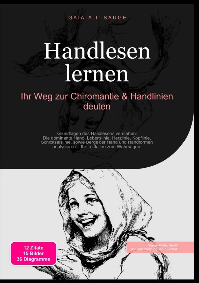 'Cover von Handlesen lernen: Ihr Weg zur Chiromantie & Handlinien deuten'-Cover