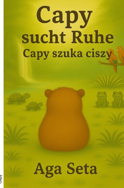 'Cover von Capy sucht Ruhe. Capy szuka ciszy'-Cover