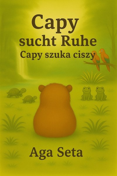 'Cover von Capy sucht Ruhe. Capy szuka ciszy'-Cover
