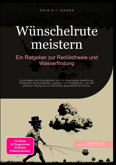 'Cover von Wünschelrute meistern: Ein Ratgeber zur Radiästhesie und Wasserfindung'-Cover