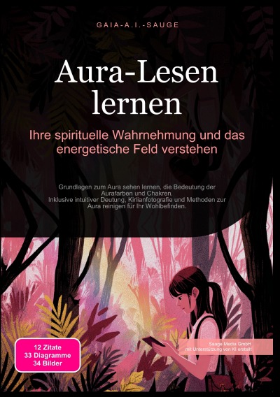'Cover von Aura-Lesen lernen: Ihre spirituelle Wahrnehmung und das energetische Feld verstehen'-Cover