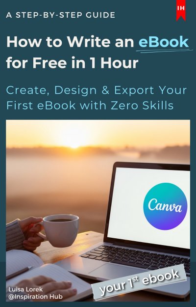 'Cover von How to write your 1st ebook in 1h for free with canva step by step guide as ebook #bookmaking #canva'-Cover