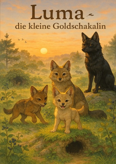'Cover von Luma die kleine Goldschakalin'-Cover