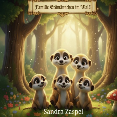 'Cover von Familie Erdmännchen im Wald'-Cover