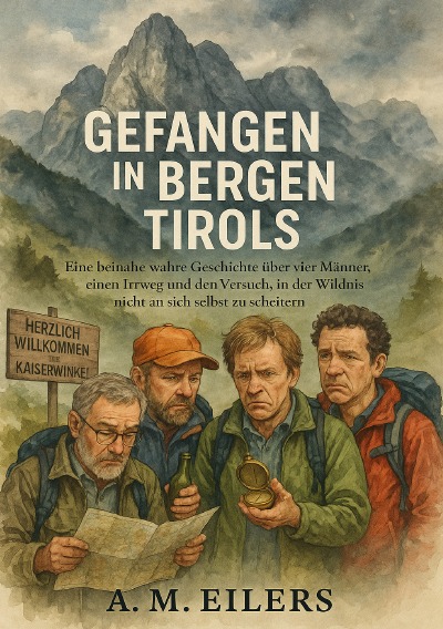 'Cover von Gefangen in den Bergen Tirols'-Cover