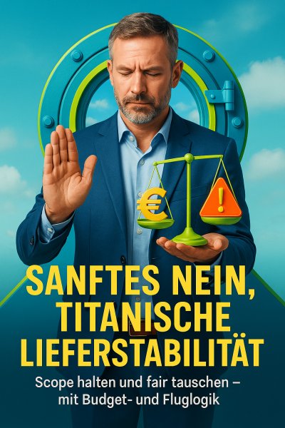 'Cover von Sanftes Nein, titanische Lieferstabilität'-Cover
