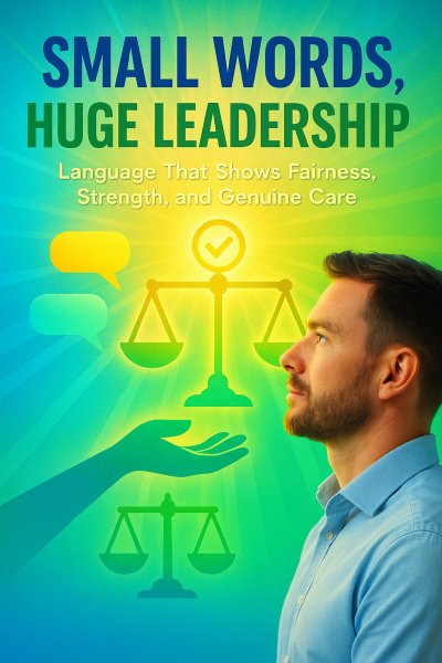 'Cover von Small Words, Huge Leadership'-Cover