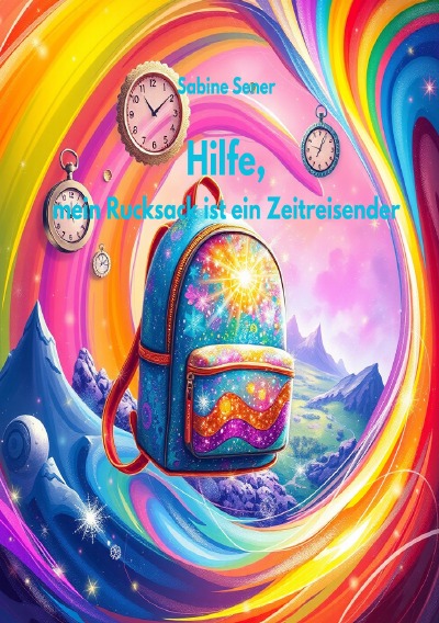 'Cover von Hilfe, mein Rucksack ist ein Zeitreisender!'-Cover
