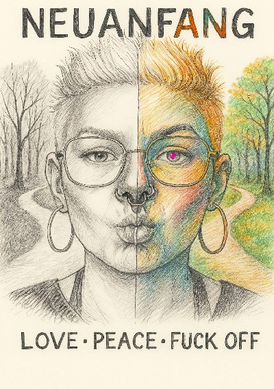 'Cover von Neuanfang – LOVE – PEACE – FUCK OFF –'-Cover