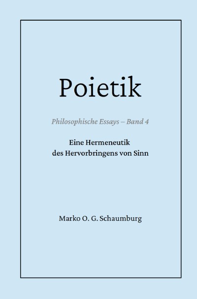 'Cover von Poietik'-Cover