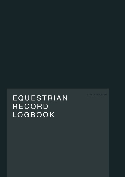 'Cover von Pferde Planer das Logbuch für den Reitsport'-Cover