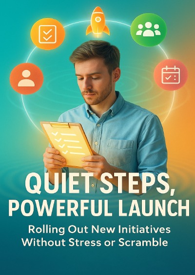 'Cover von Quiet Steps, Powerful Launch'-Cover