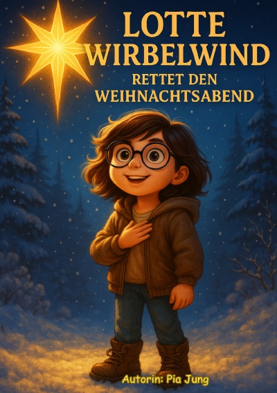 'Cover von Lotte Wirbelwind rettet den Weihnachtsabend'-Cover