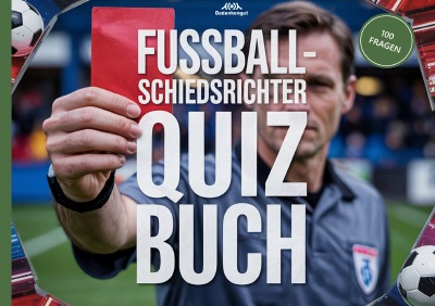 'Cover von Fußballschiedsrichter Quiz Buch'-Cover