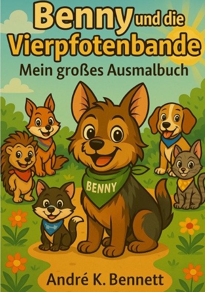 'Cover von Benny und die Vierpfotenbande'-Cover