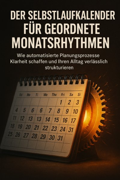 'Cover von Der Selbstlaufkalender Für Geordnete Monatsrhythmen'-Cover