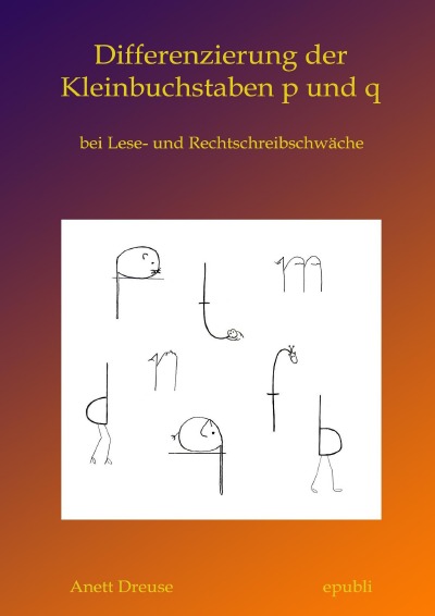 'Cover von Differenzierung der Kleinbuchstaben p und q'-Cover