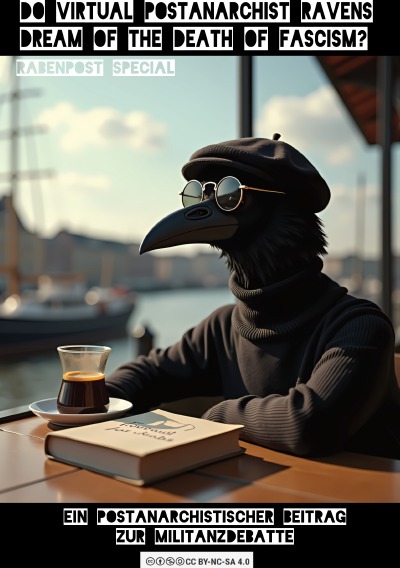 'Cover von do virtual postanarchist ravens dream of the death of fascism?'-Cover