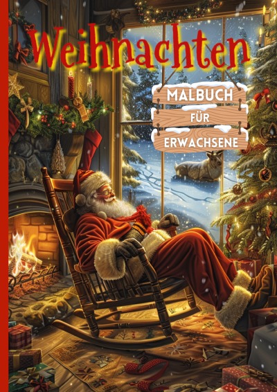 'Cover von Weihnachten Malbuch für Erwachsene'-Cover