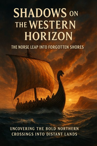 'Cover von Shadows on the Western Horizon: The Norse Leap into Forgotten Shores'-Cover