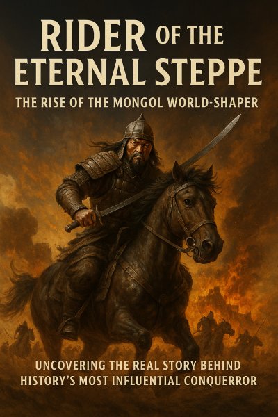 'Cover von Rider of the Eternal Steppe: The Rise of the Mongol World-Shaper'-Cover