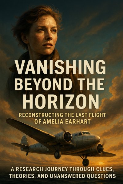 'Cover von Vanishing Beyond the Horizon: Reconstructing the Last Flight of Amelia Earhart'-Cover