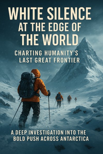 'Cover von White Silence at the Edge of the World: Charting Humanity’s Last Great Frontier'-Cover