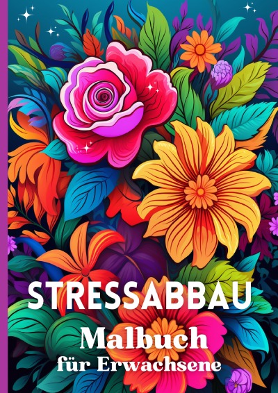 'Cover von Stressabbau Malbuch für Erwachsene'-Cover
