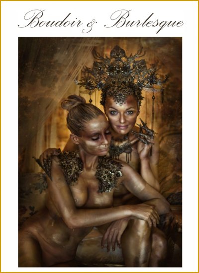 'Cover von Frauenakte Boudoir & Burleque. Stilvolle und kunstfertige, hochauflösende, farbige Aktfotos.'-Cover