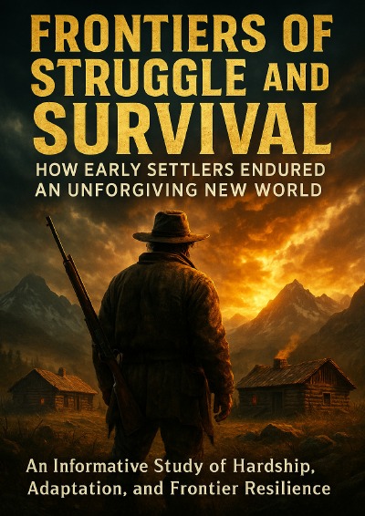 'Cover von Frontiers of Struggle and Survival: How Early Settlers Endured an Unforgiving New World'-Cover