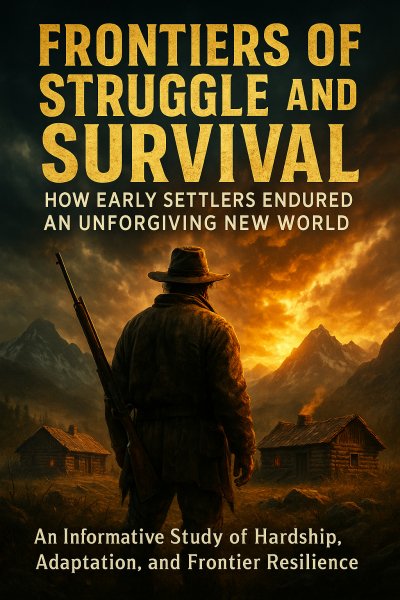 'Cover von Frontiers of Struggle and Survival: How Early Settlers Endured an Unforgiving New World'-Cover