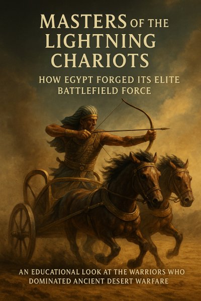 'Cover von Masters of the Lightning Chariots: How Egypt Forged Its Elite Battlefield Force'-Cover