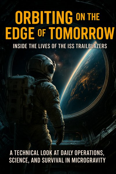 'Cover von Orbiting on the Edge of Tomorrow: Inside the Lives of the ISS Trailblazers'-Cover