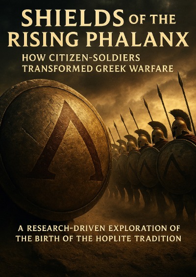 'Cover von Shields of the Rising Phalanx: How Citizen-Soldiers Transformed Greek Warfare'-Cover