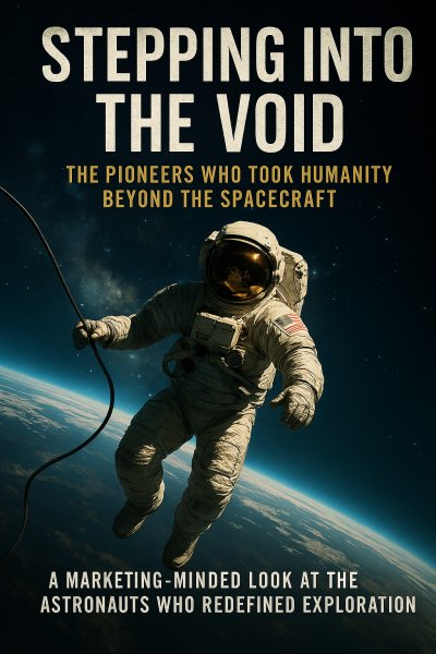 'Cover von Stepping Into the Void: The Pioneers Who Took Humanity Beyond the Spacecraft'-Cover