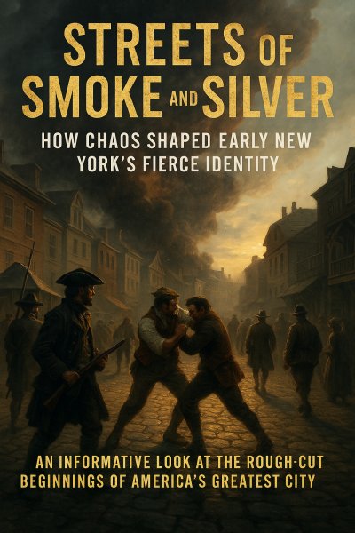 'Cover von Streets of Smoke and Silver: How Chaos Shaped Early New York’s Fierce Identity'-Cover