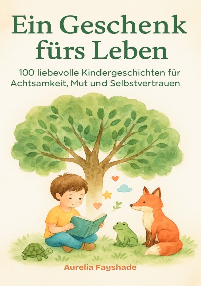 'Cover von Ein Geschenk fürs Leben 100 liebevolle Kindergeschichten für Achtsamkeit, Mut und Selbstvertrauen'-Cover
