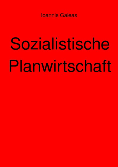 'Cover von Sozialistische Planwirtschaft'-Cover